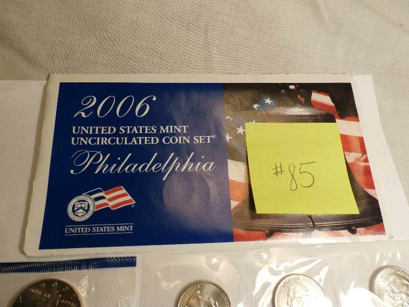 Mint Set with 5 Quarters 2006 P