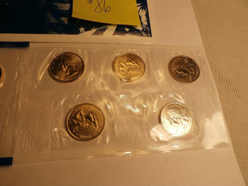 Mint Set with 5 Quarters 2005 P