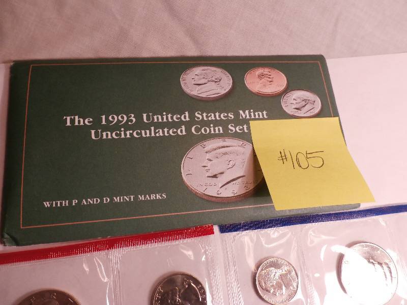 Philadelphia and Denver mint set 1993