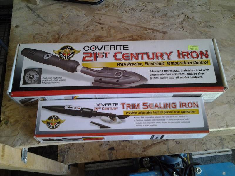 lot 78 image: 2-Trim Sealing Irons (For HobbyModel Air Planes)
