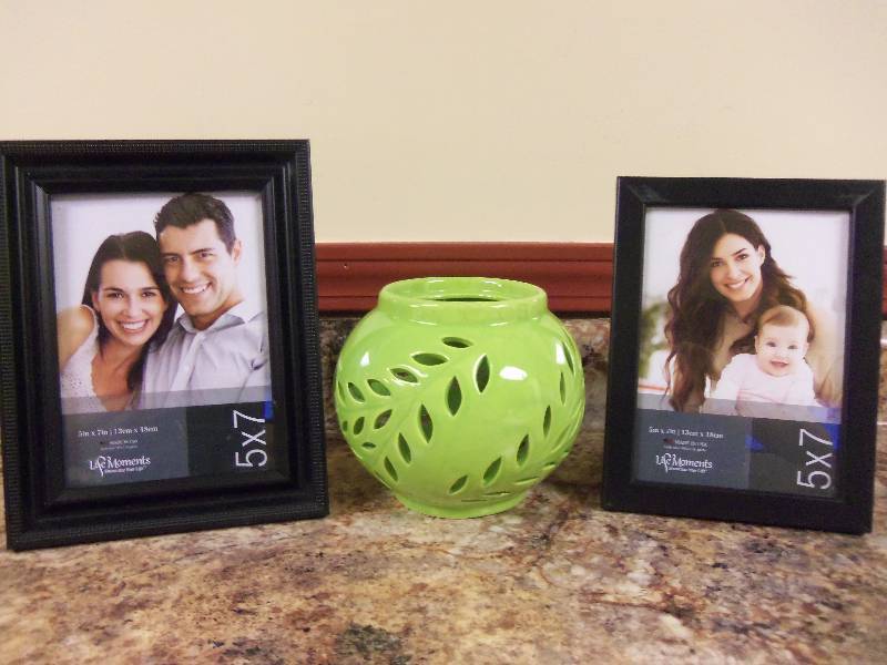 Picture Frame & Candle Set
