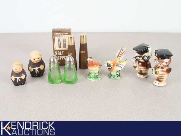 Lot of Collectible Vintage Salt and Pepper Shakers