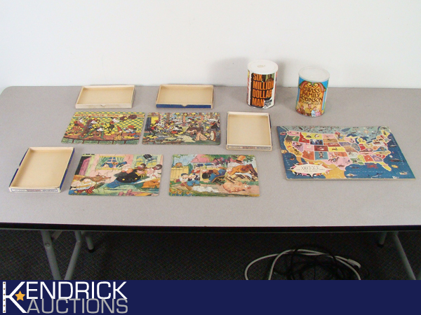 Lot of Vintage Puzzles