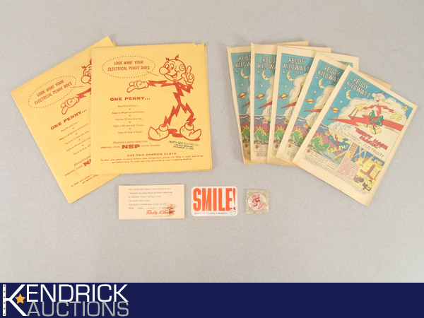 Lot of Reddy Kilowatt Advertising