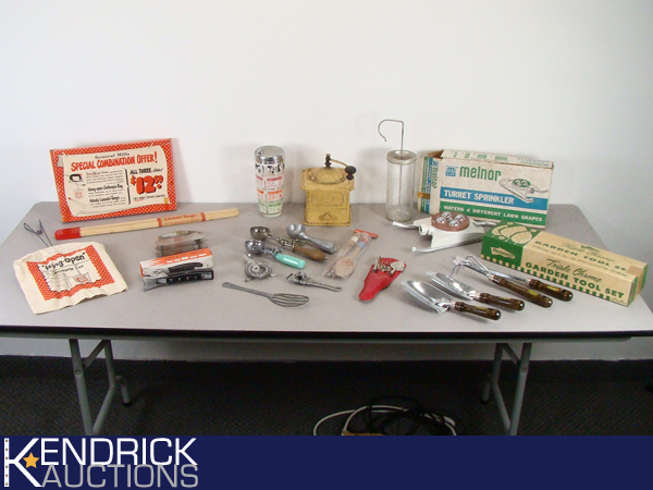 Large Lot of Misc Vintage Household and Kitchen Utensils etc.