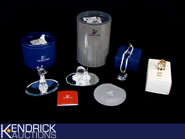 4 Mint Condition Swarovski Figurines