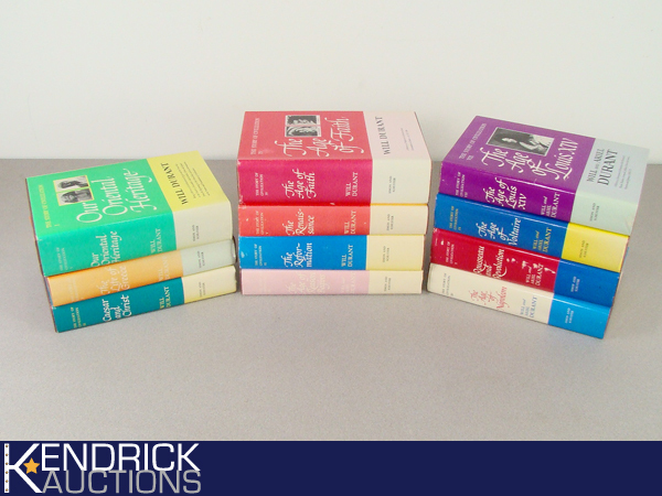 Complete 11 Volume Set of The Story of Civilization by Will & Ariel Durant