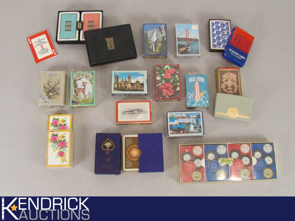 Large Lot of High End Collectible New unopened etc. Playing Cards