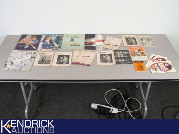 Lot of Vintage Playbills, Programs, etc.