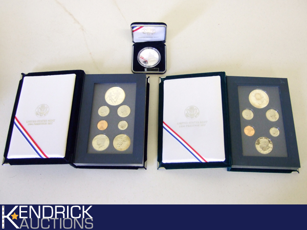 3 Various Silver Prestige etc. Proof Sets
