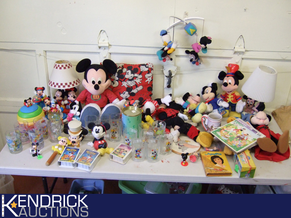 Large Lot of New etc. Disney Items Featuring Mickey Mouse