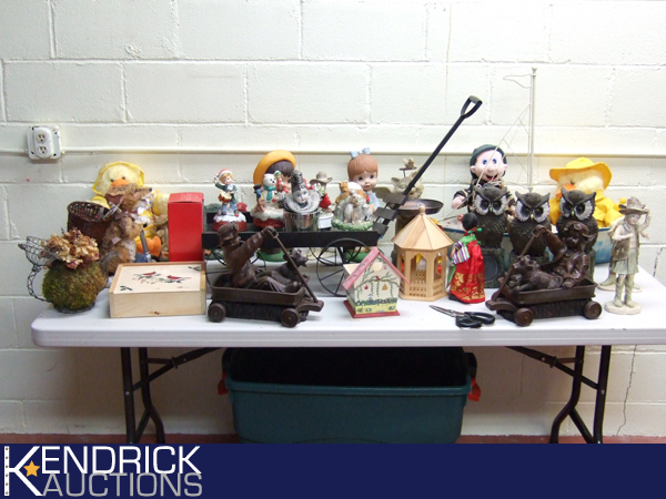 Large Lot of New Larger Figurines and Decor etc. Items