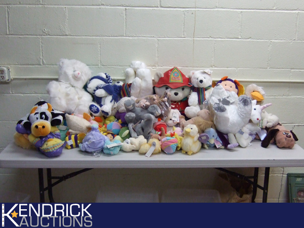 Large Lot of New Plush Stuffed Animals