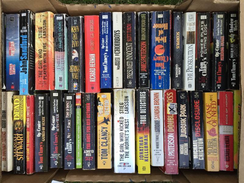 Bulk lot of novels