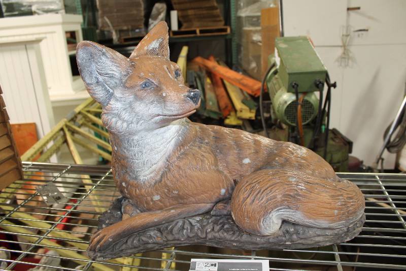Decorative Fox 24� x 16�.