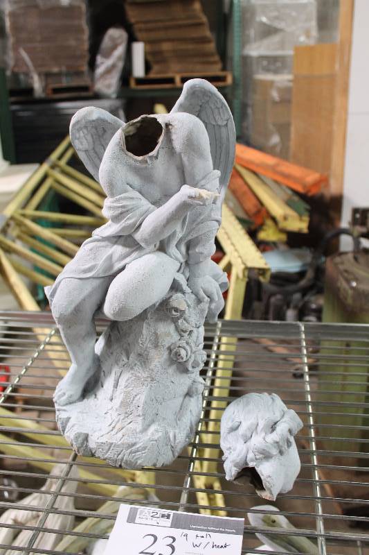 Decorative Angel wHead Detached 19� Height.