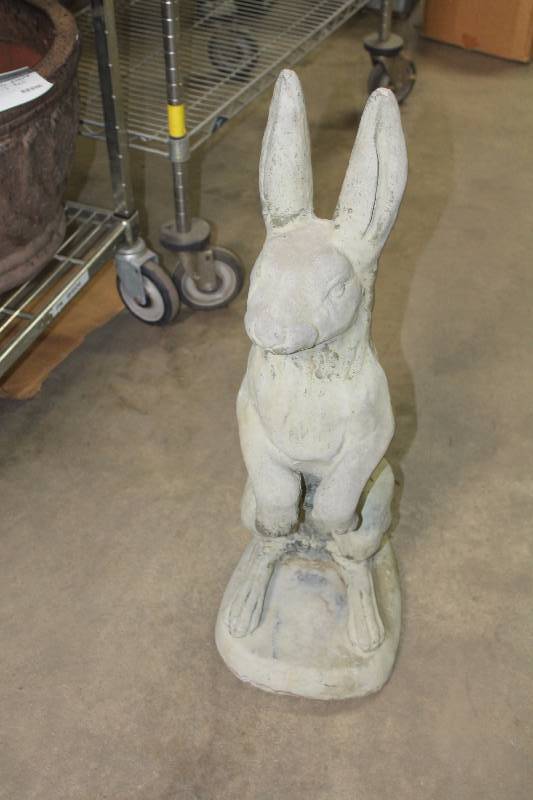 Decorative Rabbit Figurine 28� Height.