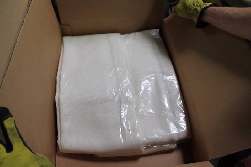 Box Lot of (2) Cloth Sheeting.