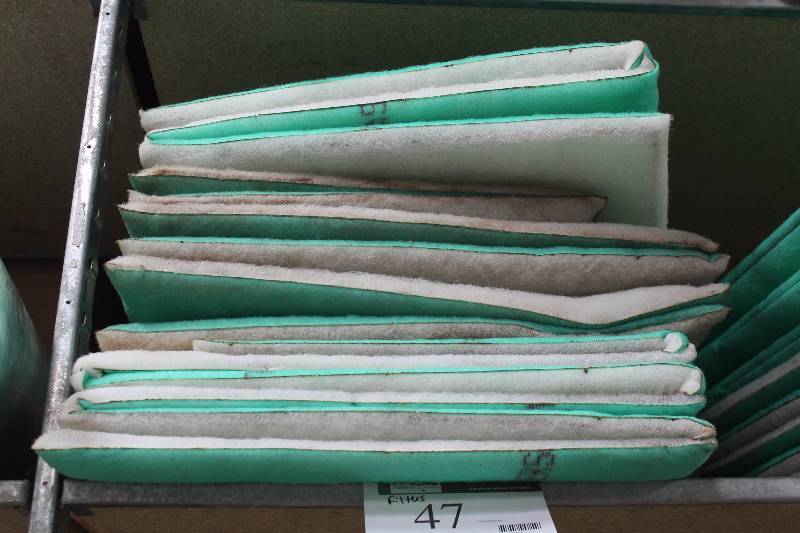 Shelf Lot of Filters.