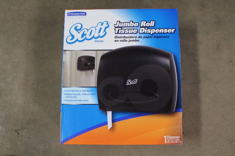 Scott Jumbo Roll Tissue Dispenser.