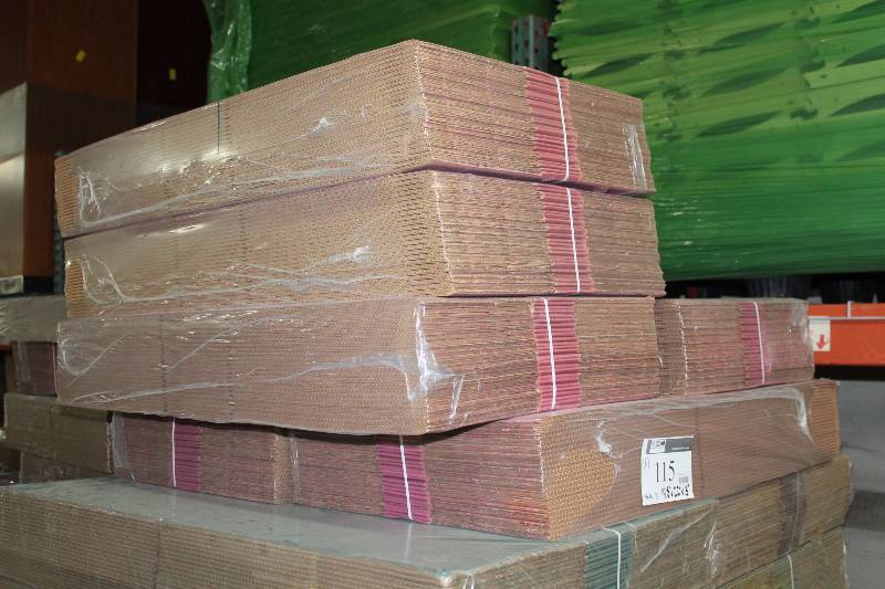 Package Lot of (6) Cardboard Boxes 22� x 15� x 3�.