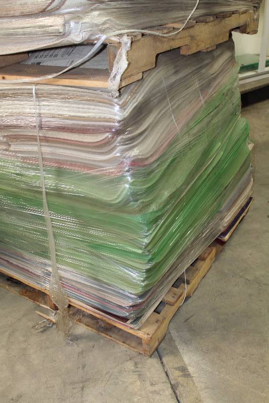 Pallet Lot of Carpet Pieces Miscellaneous Styles & Colors.