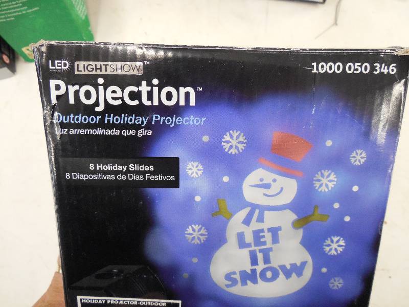 lot 40 image: LED Outdoor Holiday Projector