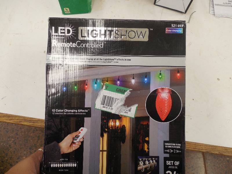 lot 41 image: LED Lightshow Remote Controlled Lights