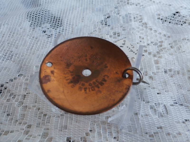 lot 64 image: Canadian Bait co.canadian spoon.