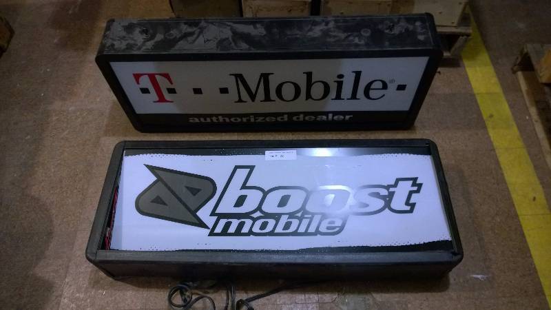 Light up signs