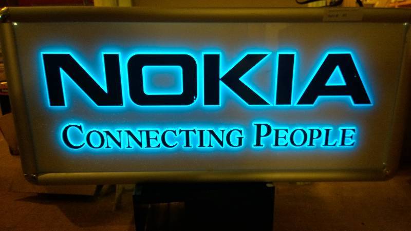Light up sign