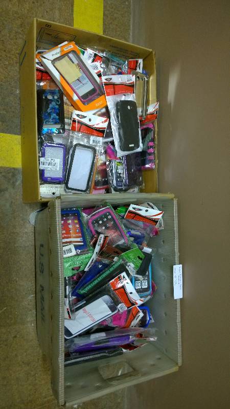 Variety of different phone cases for android and apple