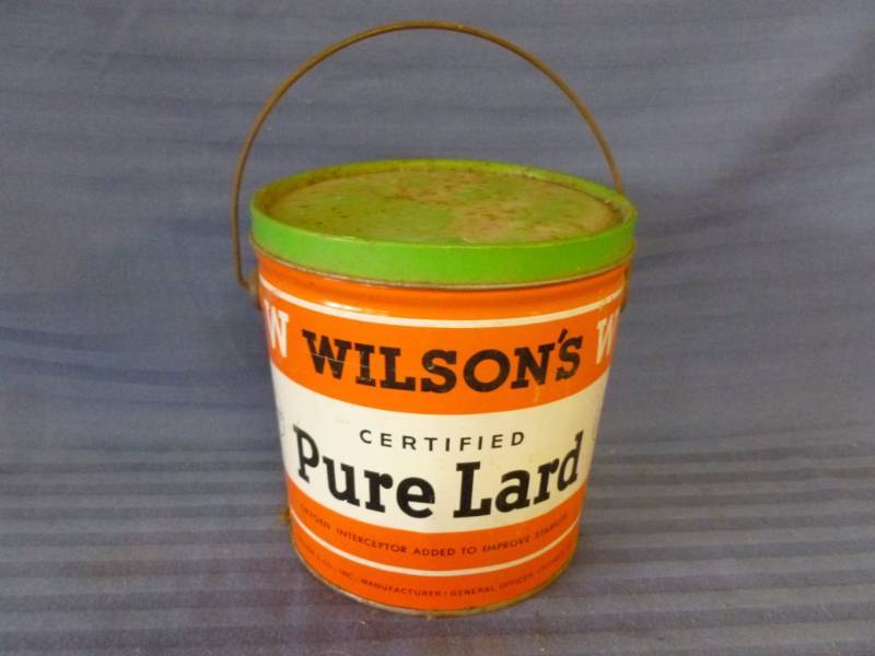 Vintage Metal Container