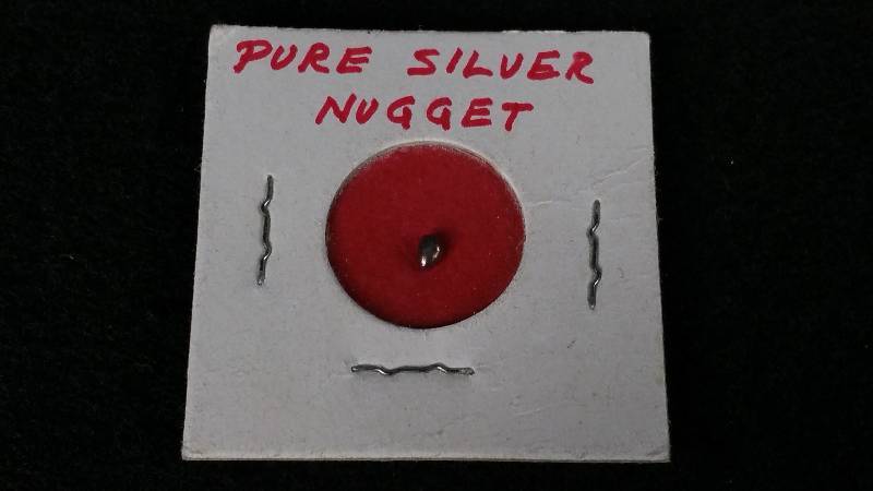 lot 56 image: Pure Silver Nugget