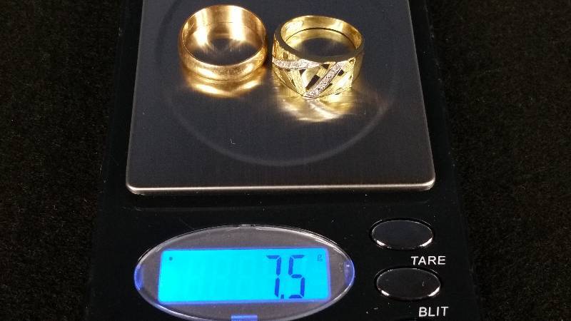 lot 58 image: Two Golden Rings