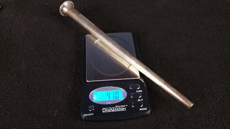 lot 60 image: Sterling Silver Instrament Piece