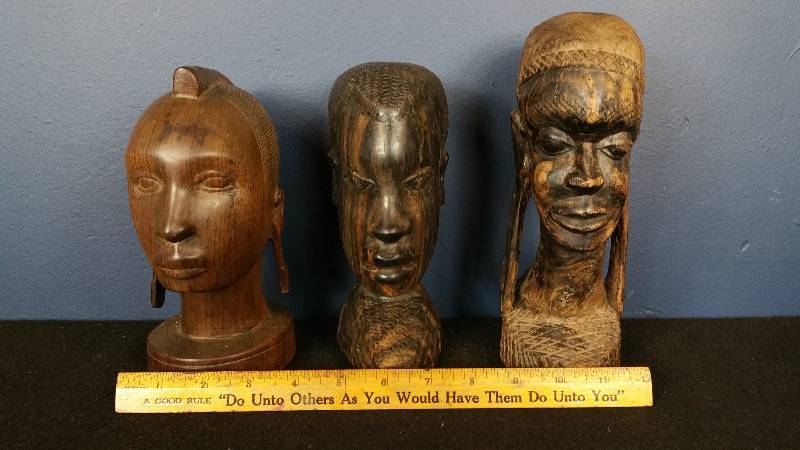 lot 118 image: Collection of Kenya, Africa Wood Sculpture Art