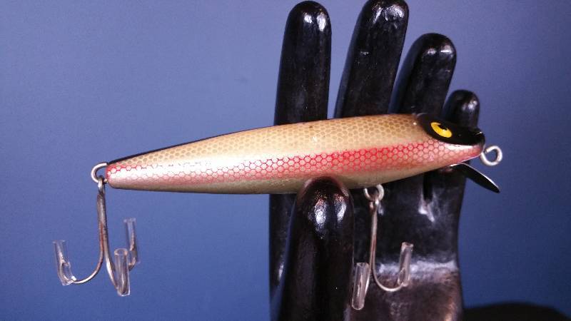 lot 150 image: Vintage Horrocks & Ibbotson Wooden Fishing Lure