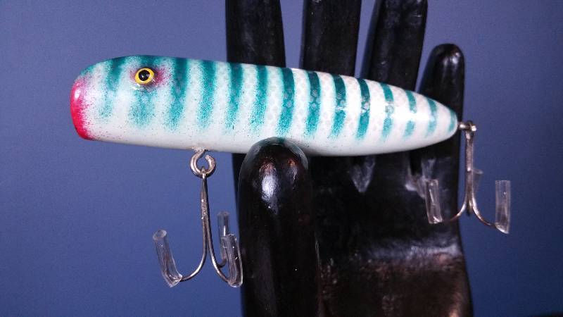 lot 152 image: Vintage Horrocks & Ibbotson Wooden Fishing Lure