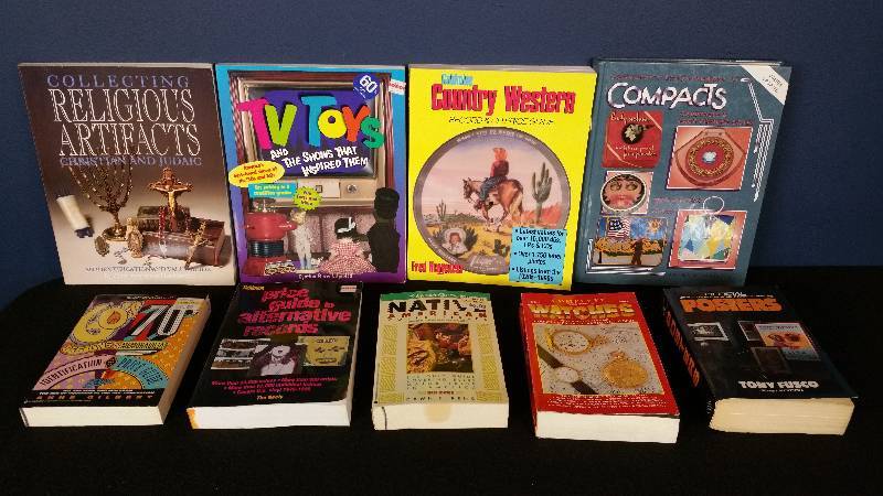 lot 162 image: Lot of (9) Collectors Price Guides and Reference Books