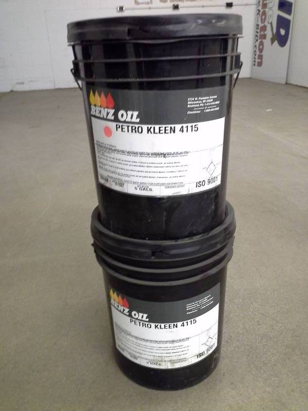 lot 60 image: Benz Oil Petro Kleen 4115 - 10 Gallons