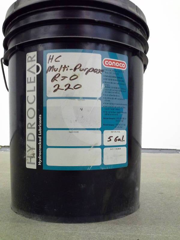 lot 75 image: Conoco HC Multi-Purpose R&O 220 - 5 Gallons