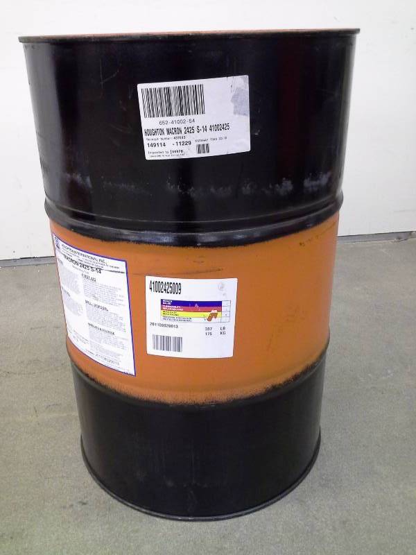 lot 4 image: Macron 2425 S-14 Metalworking Fluid - 55 Gallon Drum