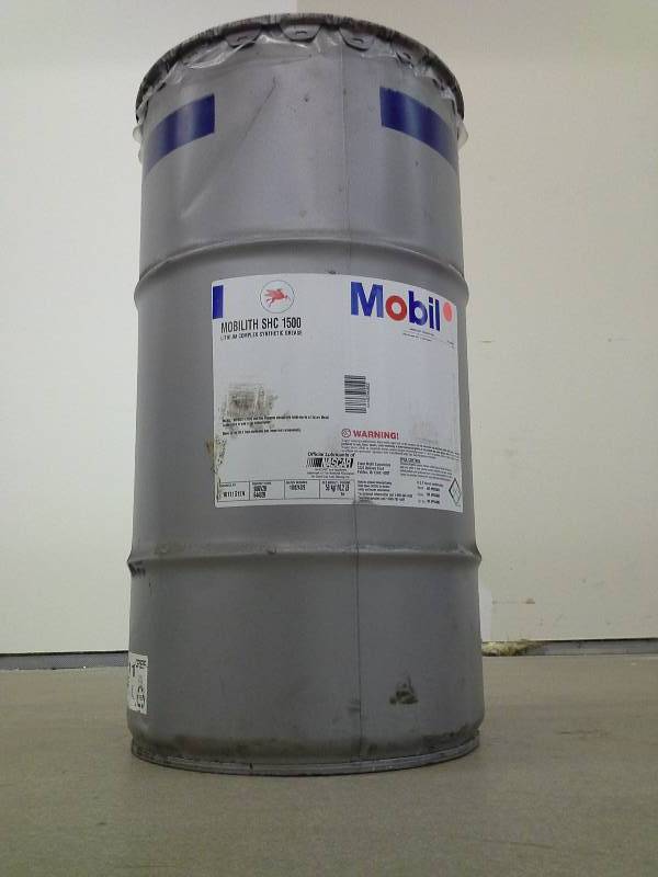 lot 94 image: Mobilith SHC 1500 Lithium Complex Synthetic Grease - 16 Gallons