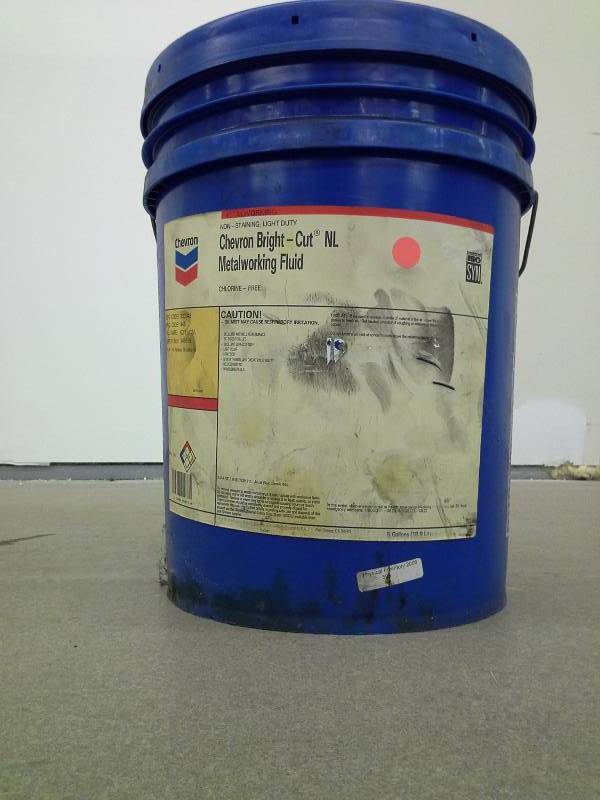 lot 101 image: Chevron Bright -Cut NL Metalworking Fluid - 5 Gallons