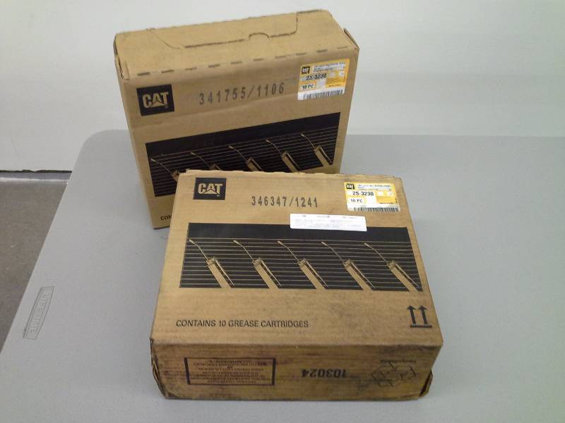 lot 125 image: CAT High Speed Ball Bearing Grease - 2 Cases of 10 cartridges each