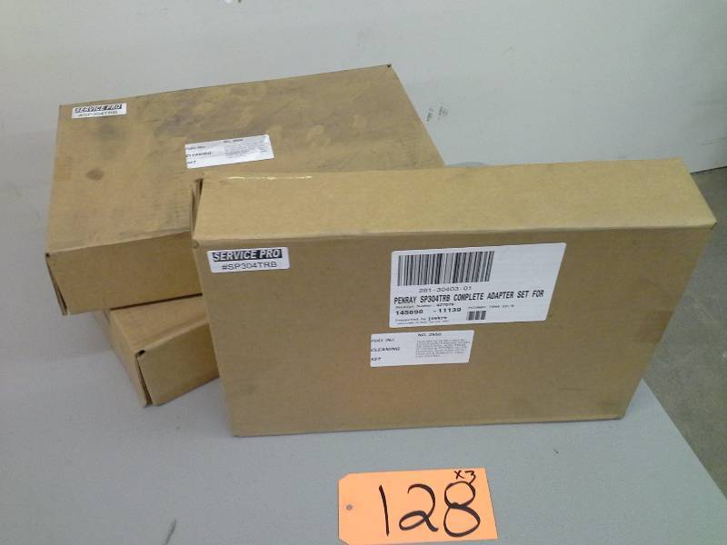lot 128 image: Penray SP204TRB Complete Adapter Set Fuel Injector Cleaning Set - Qty 3