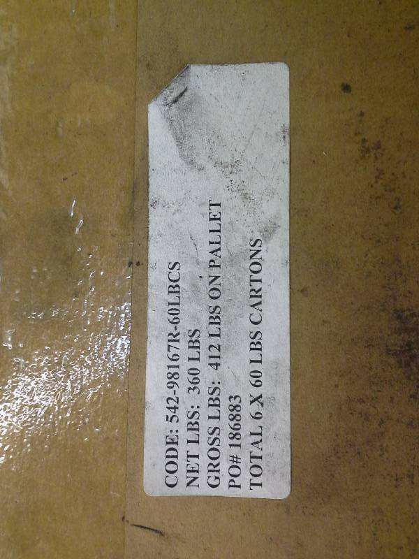 lot 151 image: IGI Wax #1250A (Formerly Exxon Parvan 14) 180 lbs of wax in 3 cases
