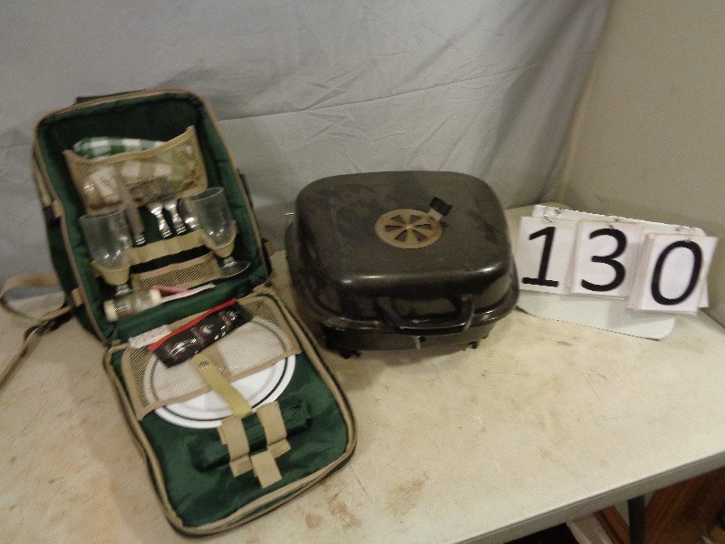lot 130 image: Picnic Bag and Grill
