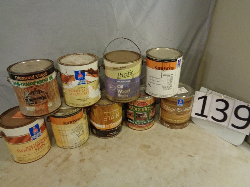 lot 139 image: Wood Stain
